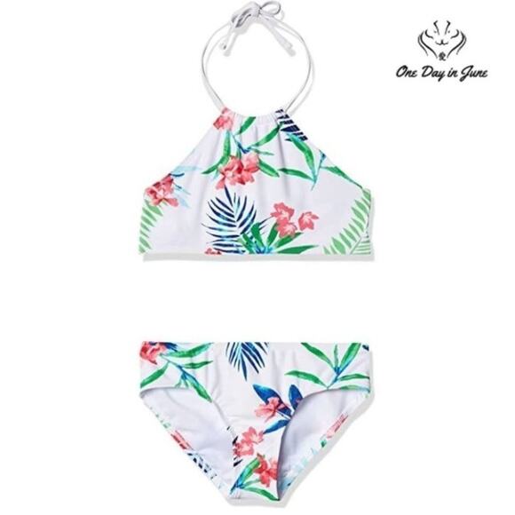 Kanu Surf Mahina Beach Sport Halter Bikini Swimsuit Size 12 - Picture 1 of 4